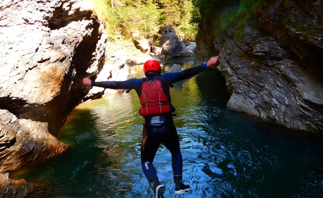 Canyoning (photo : Swiss River Adventures)