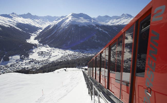 Parsennbahn (Foto: Destination Davos Klosters Stefan Schlumpf)
