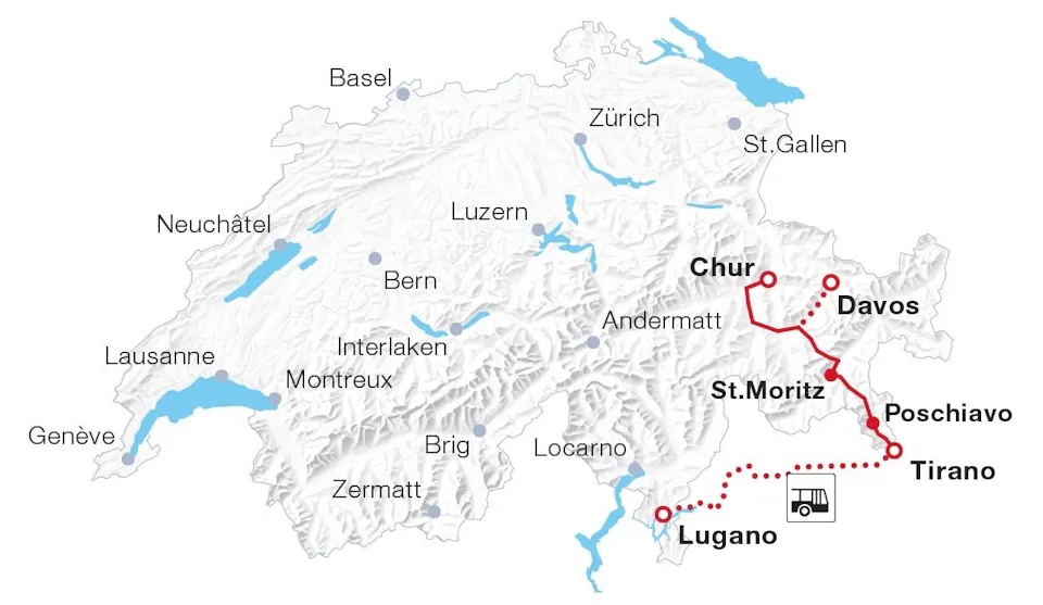 Route Bernina Express