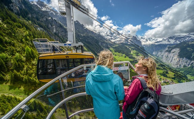 Wengen Royal Ride gondola (photo Männlichen Bergbahnen)
