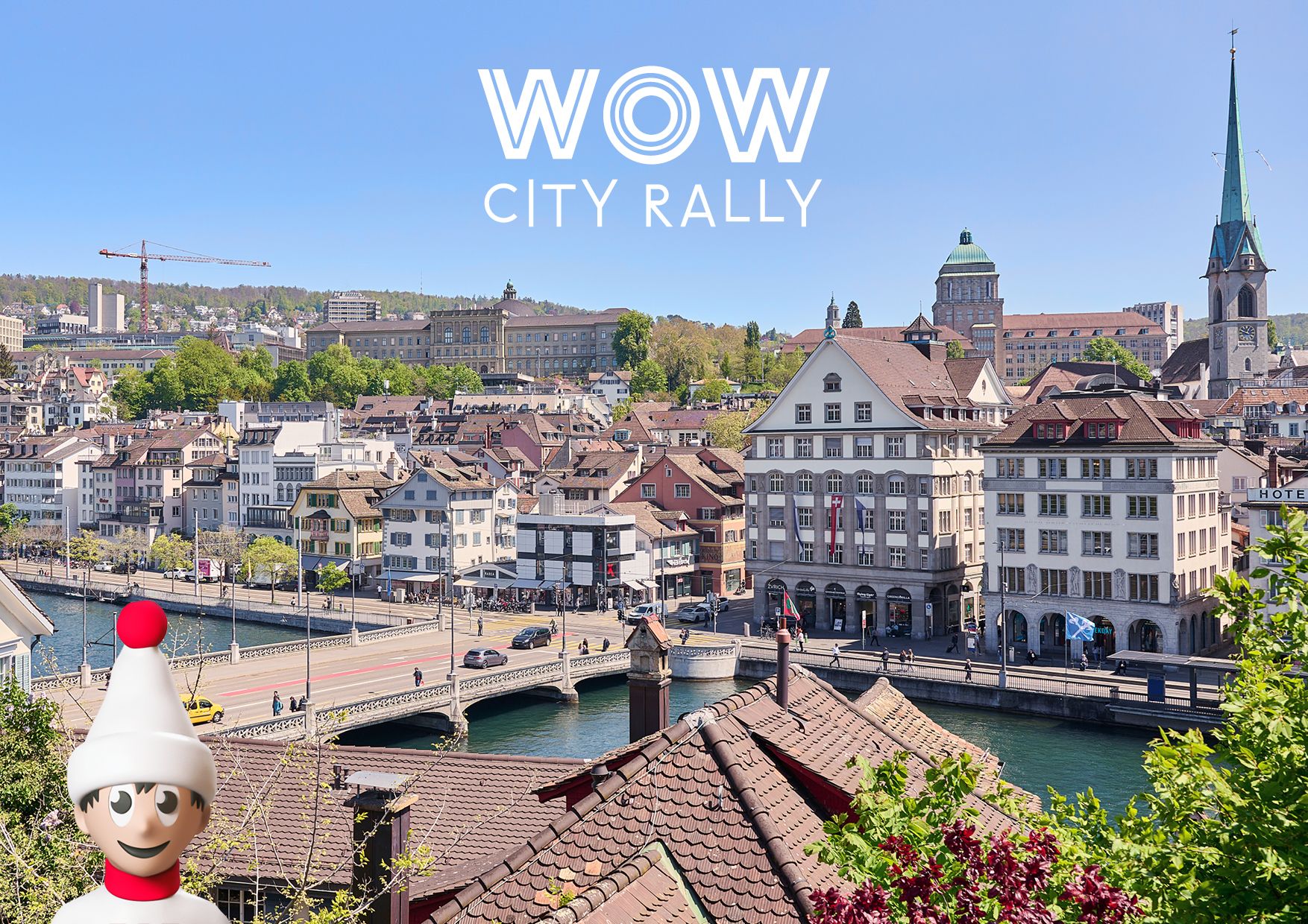 Wycieczka po mieście WOW: Odkryj miejską przestrzeń z historycznymi budynkami i malowniczymi rzekami