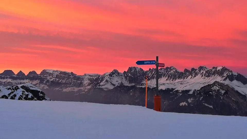 Pizol Winterlandschaft