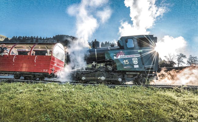 Locomotive à vapeur (photo : Brienz Rothorn Bahn)
