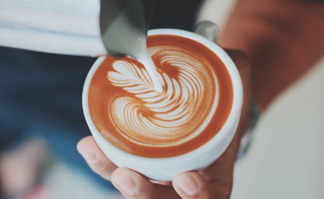 Test your skills at a barista class.