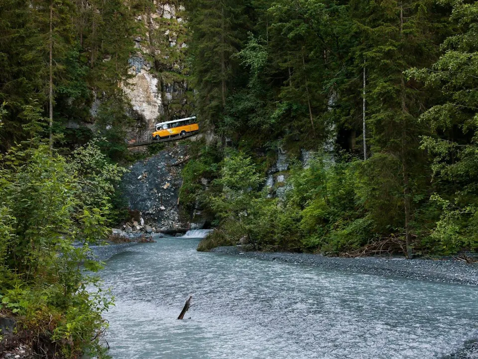  Postauto in Griesalp