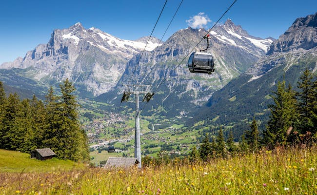10-seater gondola lift (photo Männlichen Bergbahnen)