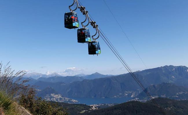 Monte Lema gondola lift (Photo: Ticino Tourism Agency ATT SA)