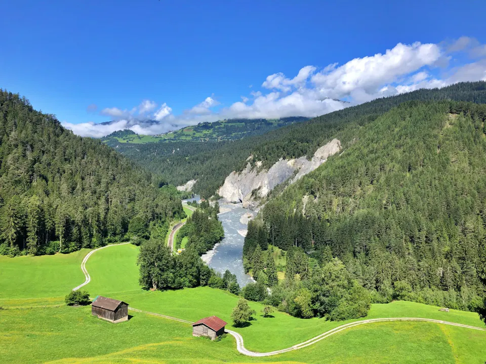 Rheinschlucht Aussicht