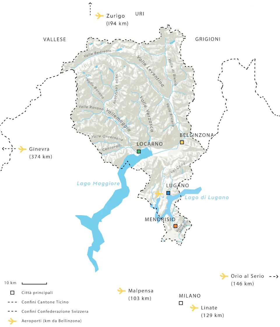Tessin Tessinkarte 