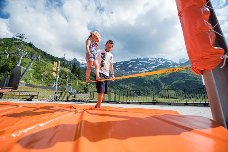 Trübsee Slackline