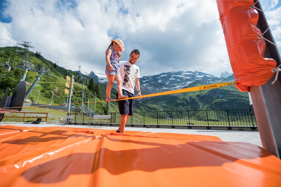 Trübsee Slackline