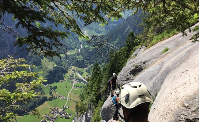 Klettersteig Gimmelwald (Foto: Grindelwald Sports)