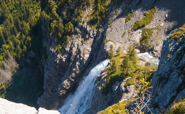 Waterfall (Photo: Engstligenalp mountain railroads)