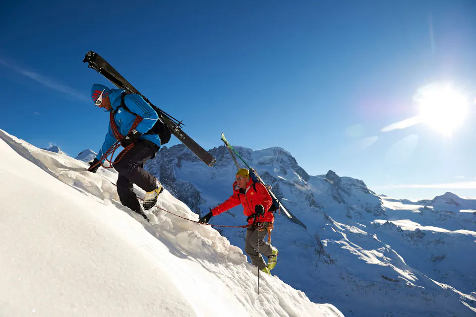 Breithorn Skitour mit Bergführer
