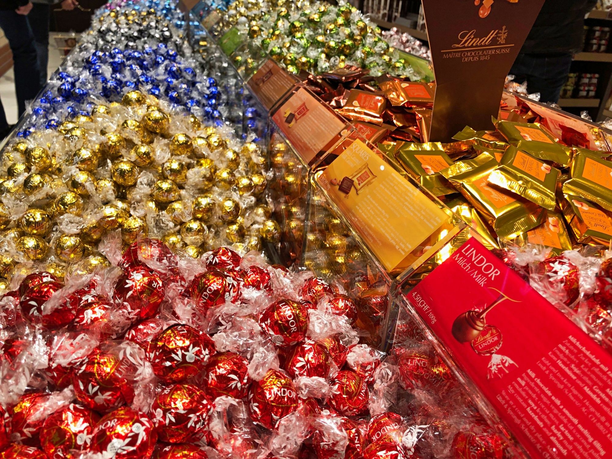Lindt Home of Chocolate: Discover different types of chocolate in Zurich.