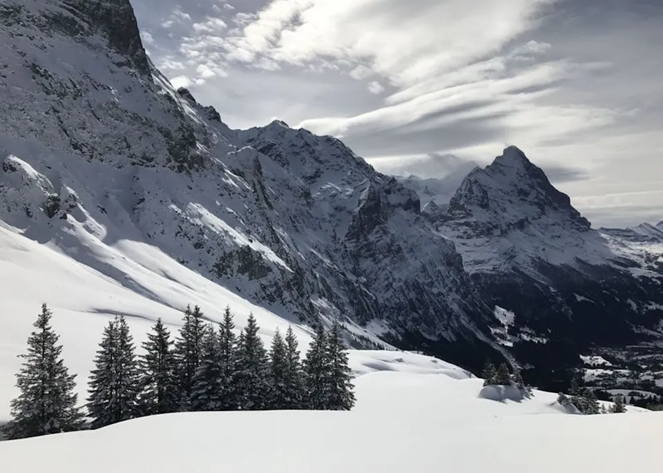 Schneeschuhwandern Grindelwald Wetterhorntrail