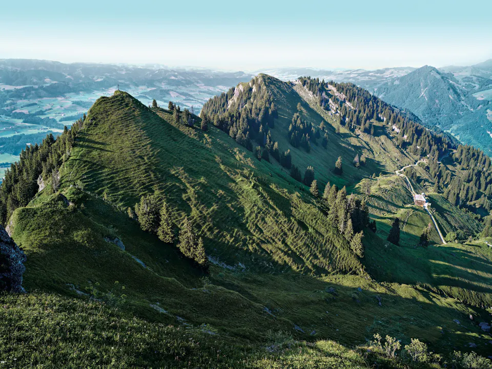 UNESCO Biosphäre Entlebuch Ausblick von den Beichlen