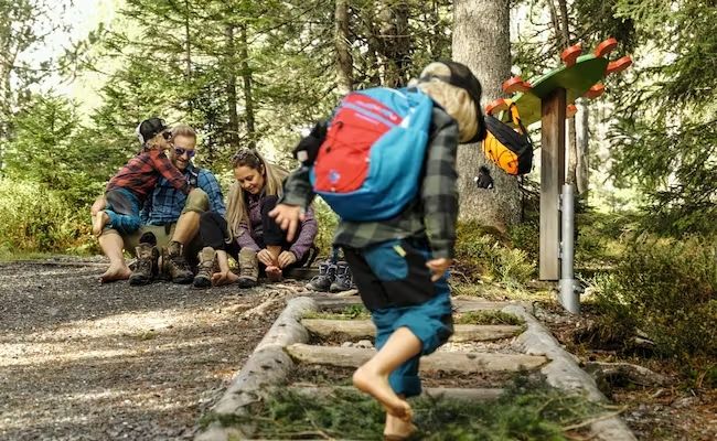 Sonnentauvägen: Familjevistelse i naturen, vandring, Schweiz, Sörenberg