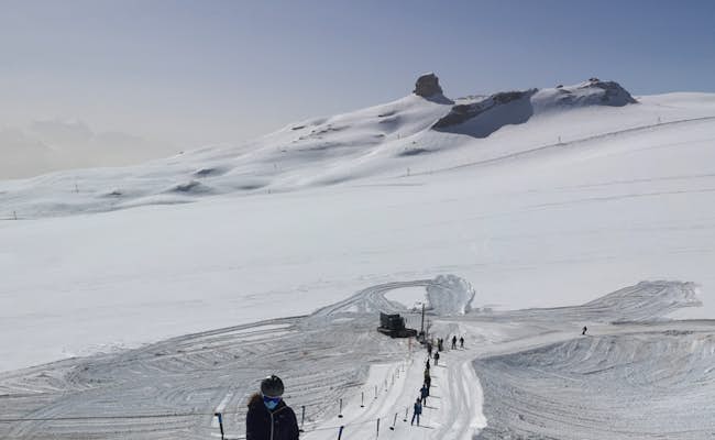 Passeggiata sul ghiacciaio (Foto: Gstaad 3000)