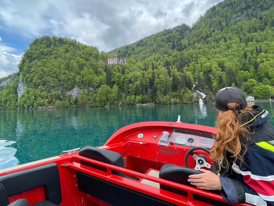 Jetboat Brienzersee