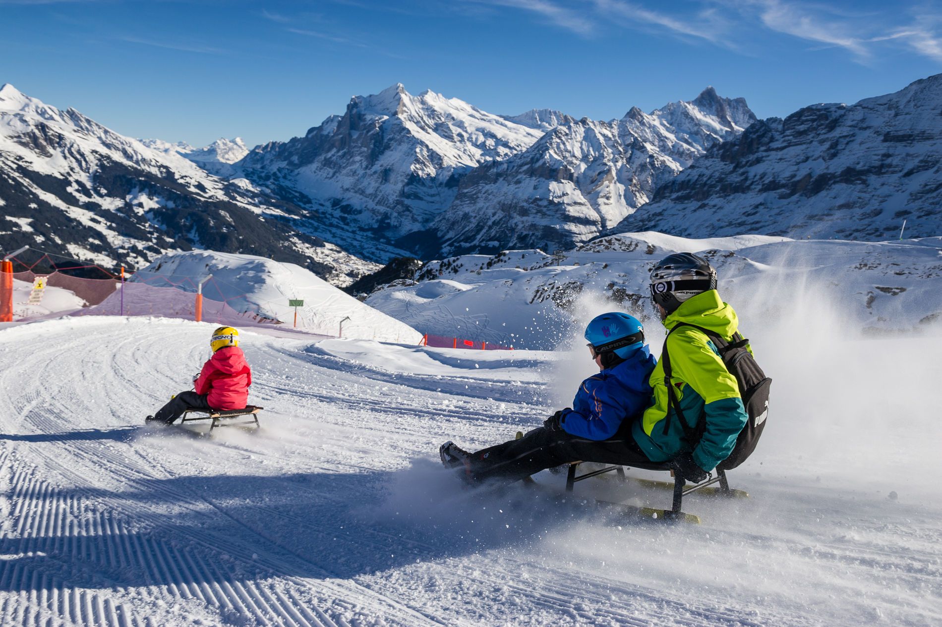 Sledding Grindelwald the most beautiful toboggan runs 2024