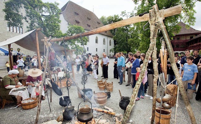 Medieval army camp (Photo: Museum Aargau)