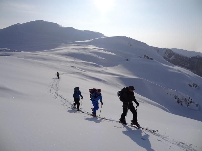 Corso di valanghe: Avventura sciistica con guide nella splendida Toggenburg d'inverno.