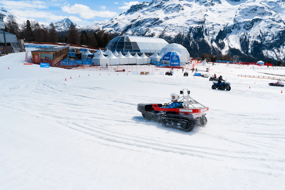 Festivalgelände SunIce St Moritz