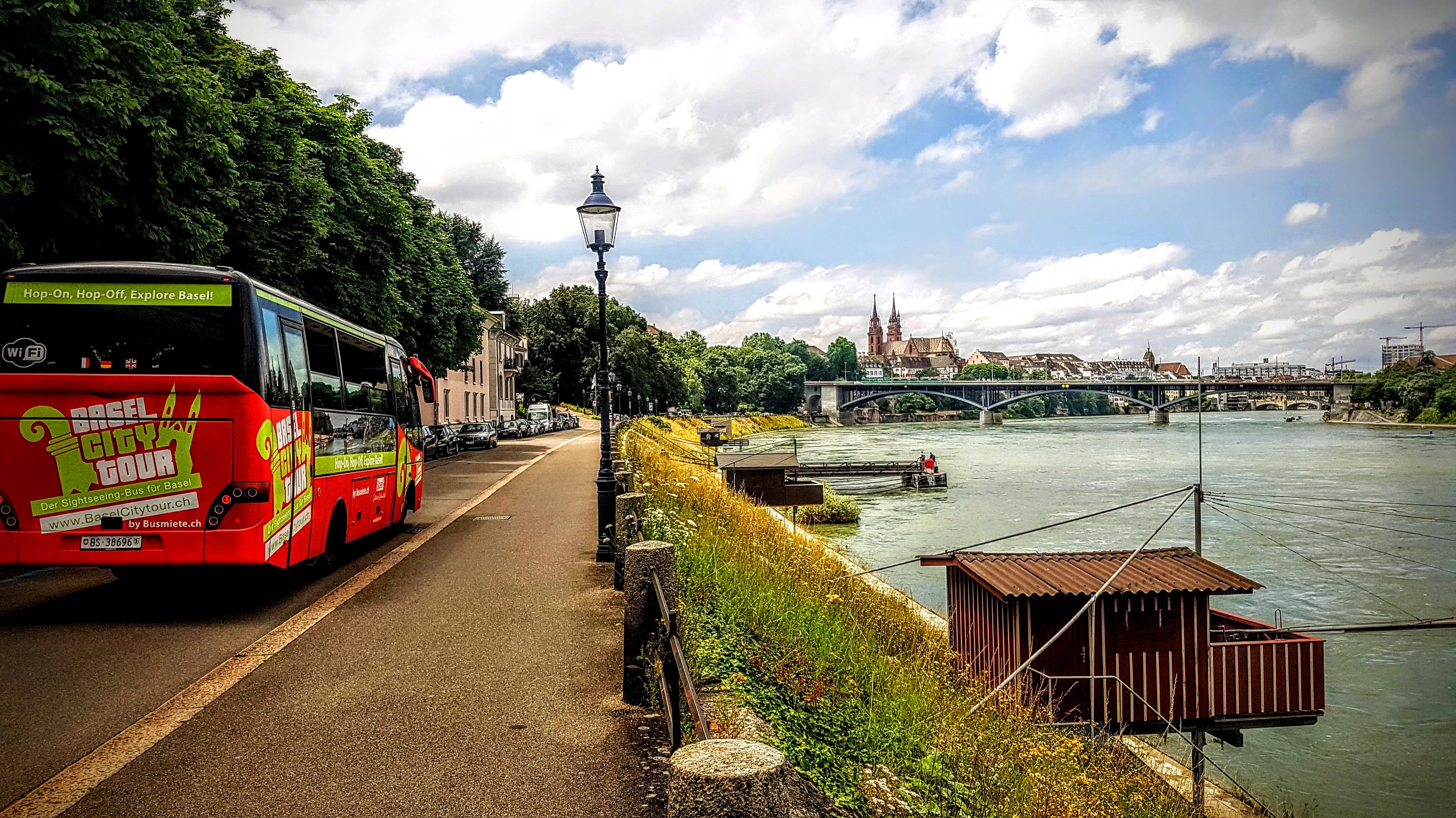 City tour Basel by bus