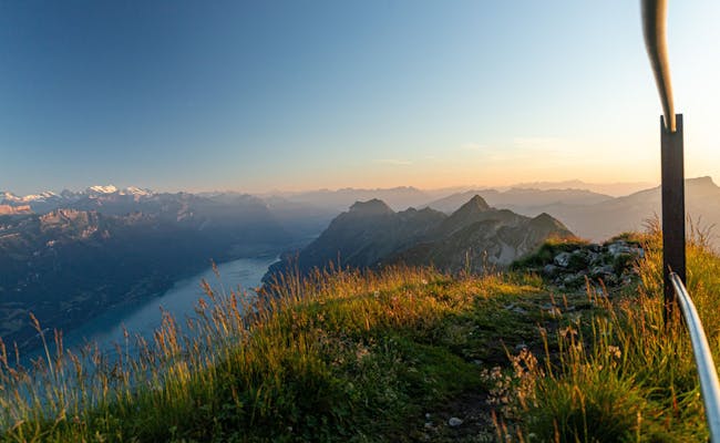 Brienzer Rothorn Kulm: fantastisk udsigt over bjergene og søen i Sörenberg, perfekt til vandreture.