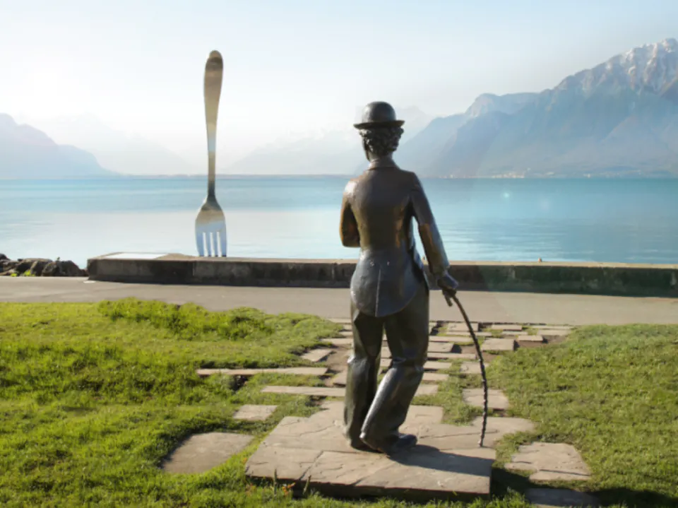 Montreux Chaplin Statue