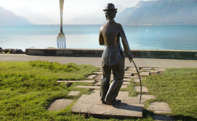 Statue de Chaplin (photo : Montreux Riviera)