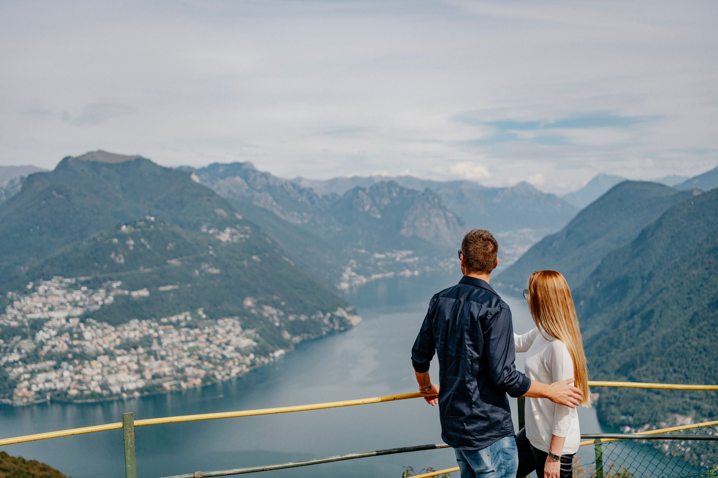 San Salvatore: Pemandangan tasik Lugano dan gunung-ganang, sesuai untuk pasangan dan pencinta alam.