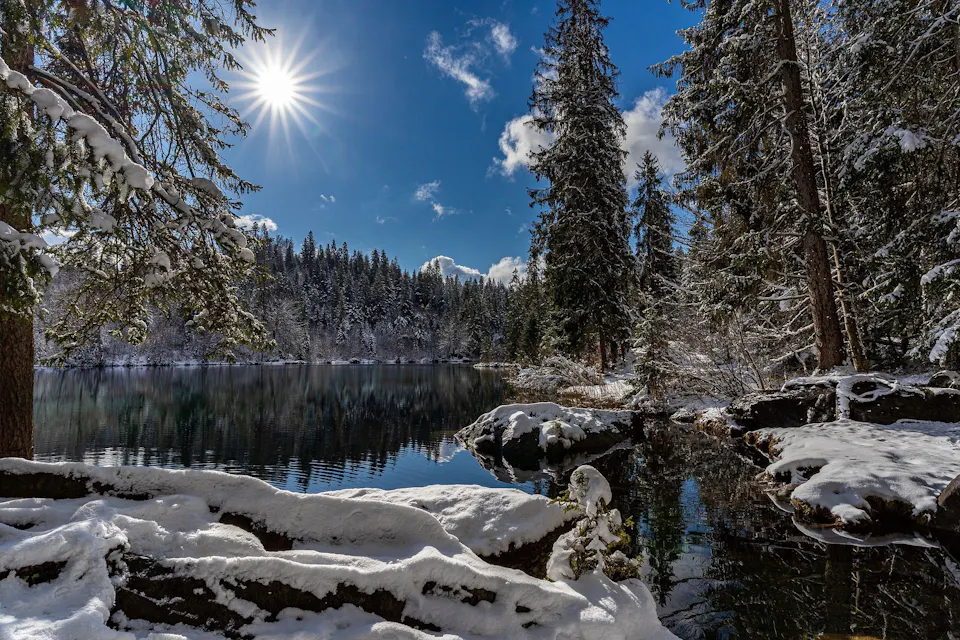Crestasee Winter