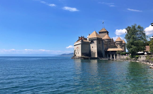 Castello di Chillon sul Lago di Ginevra