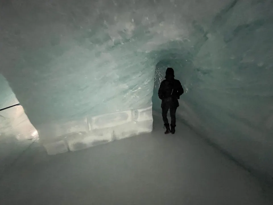 Eispalast Jungfraujoch