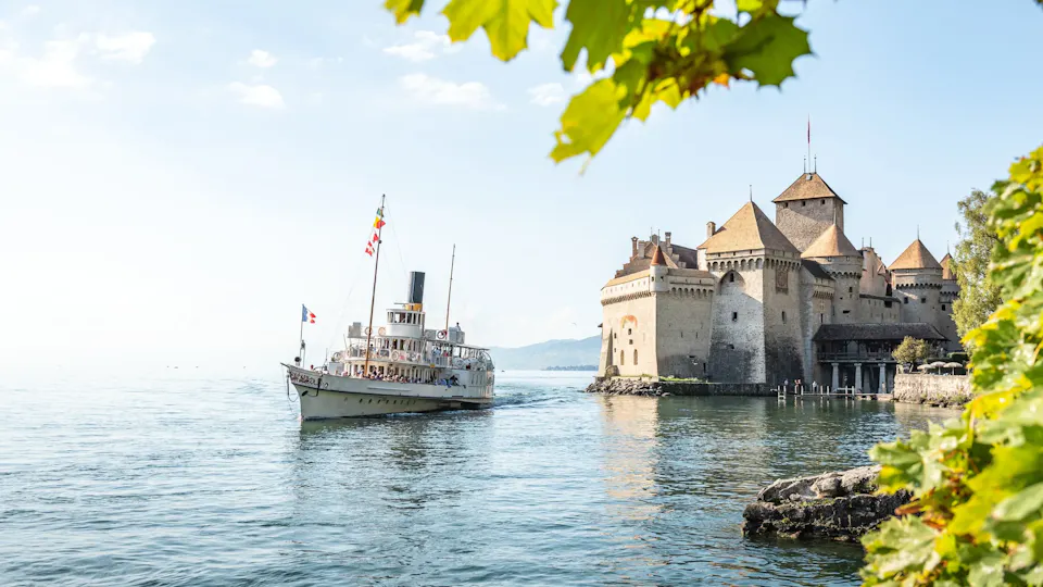 Lausanne Schifffahrt Genfersee