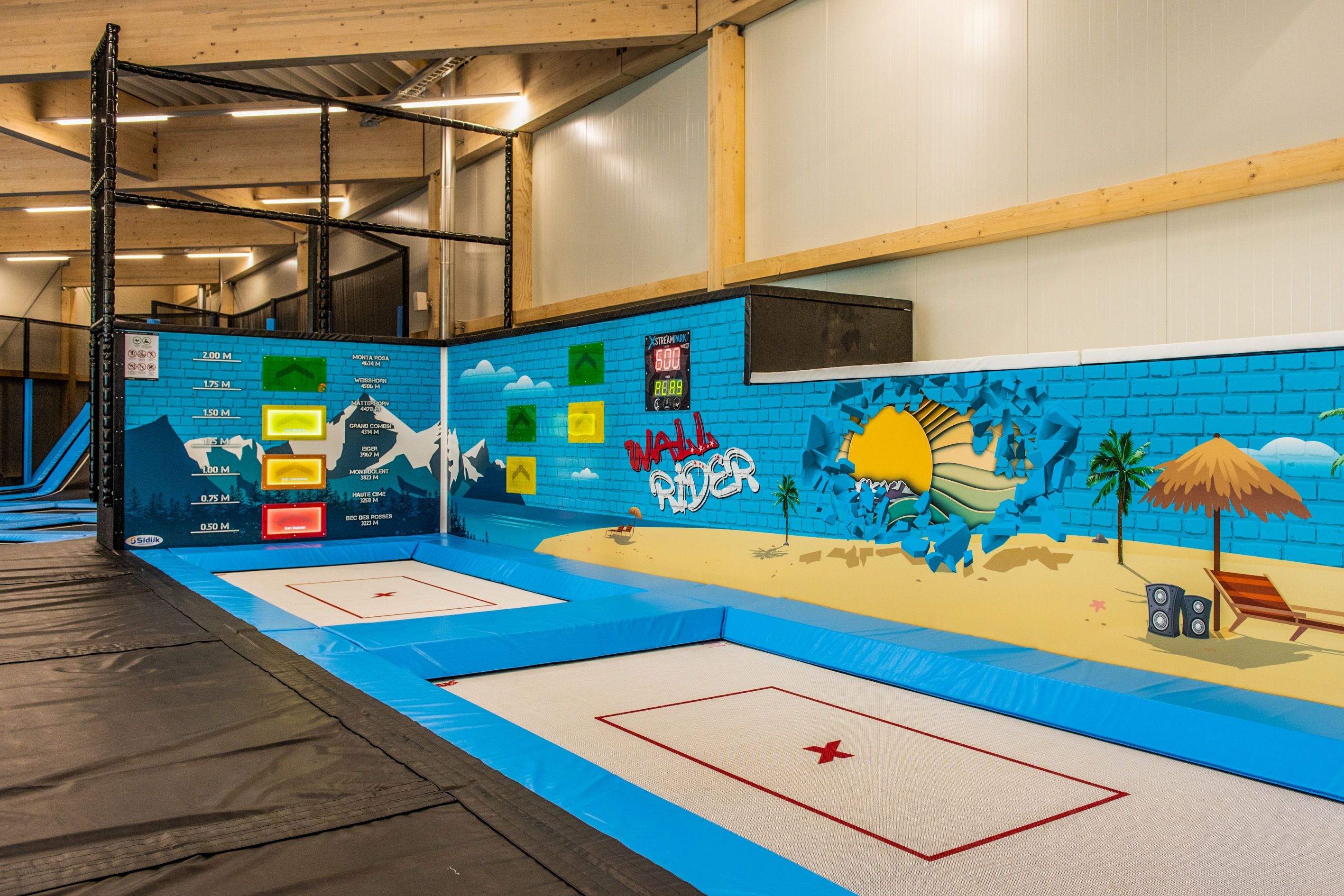 MaxAir: Experience the thrilling Walk The Wall attraction at XStream Park with great activities.