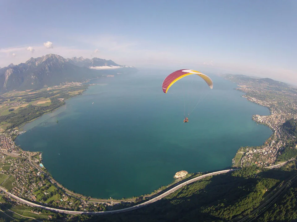 Genfersee Paragliding