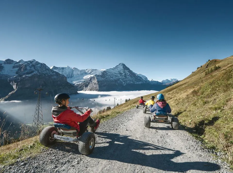 Grindelwald First Sommer Mountain Trotti
