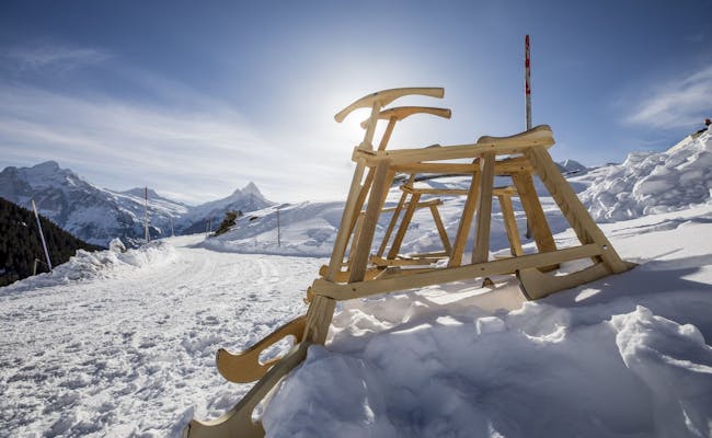 Championnat de Velogemel (photo : Jungfrau Region Grindelwald)