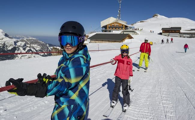 Grindelwald Übungsgelände Männlichen Ski