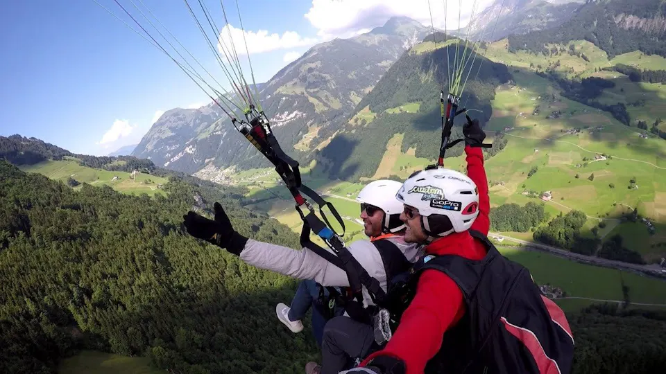 Engelberg Tandemflug Brunni