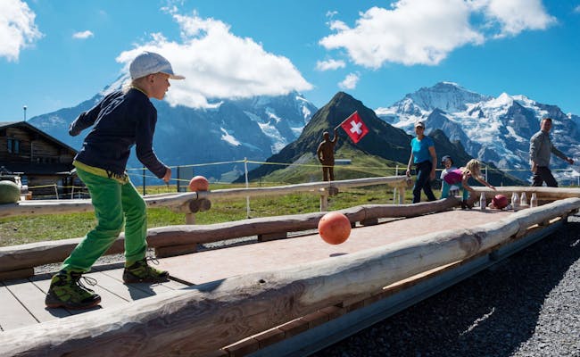 Children's playground (Photo: Männlichen Bergbahnen)