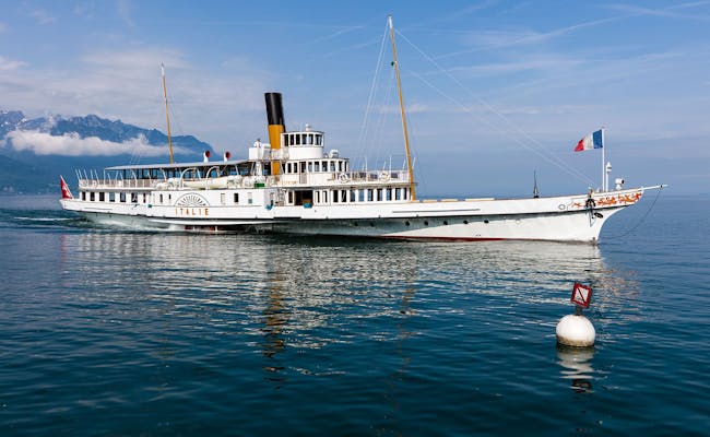  Bateau Lac Léman Montreux Vernet (Photo : CGN)
