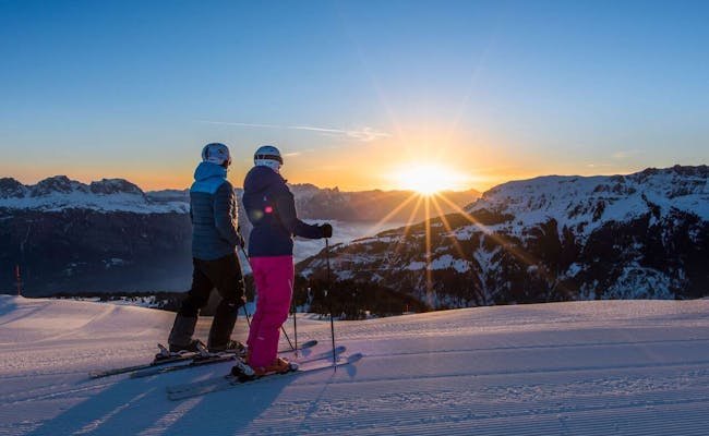 Skiing area (Photo: Heidiland Tourism)