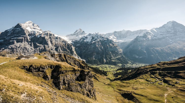 Grindelwald First Cliff Walk (Foto: Schweiz Tourismus Markus Aebischer)