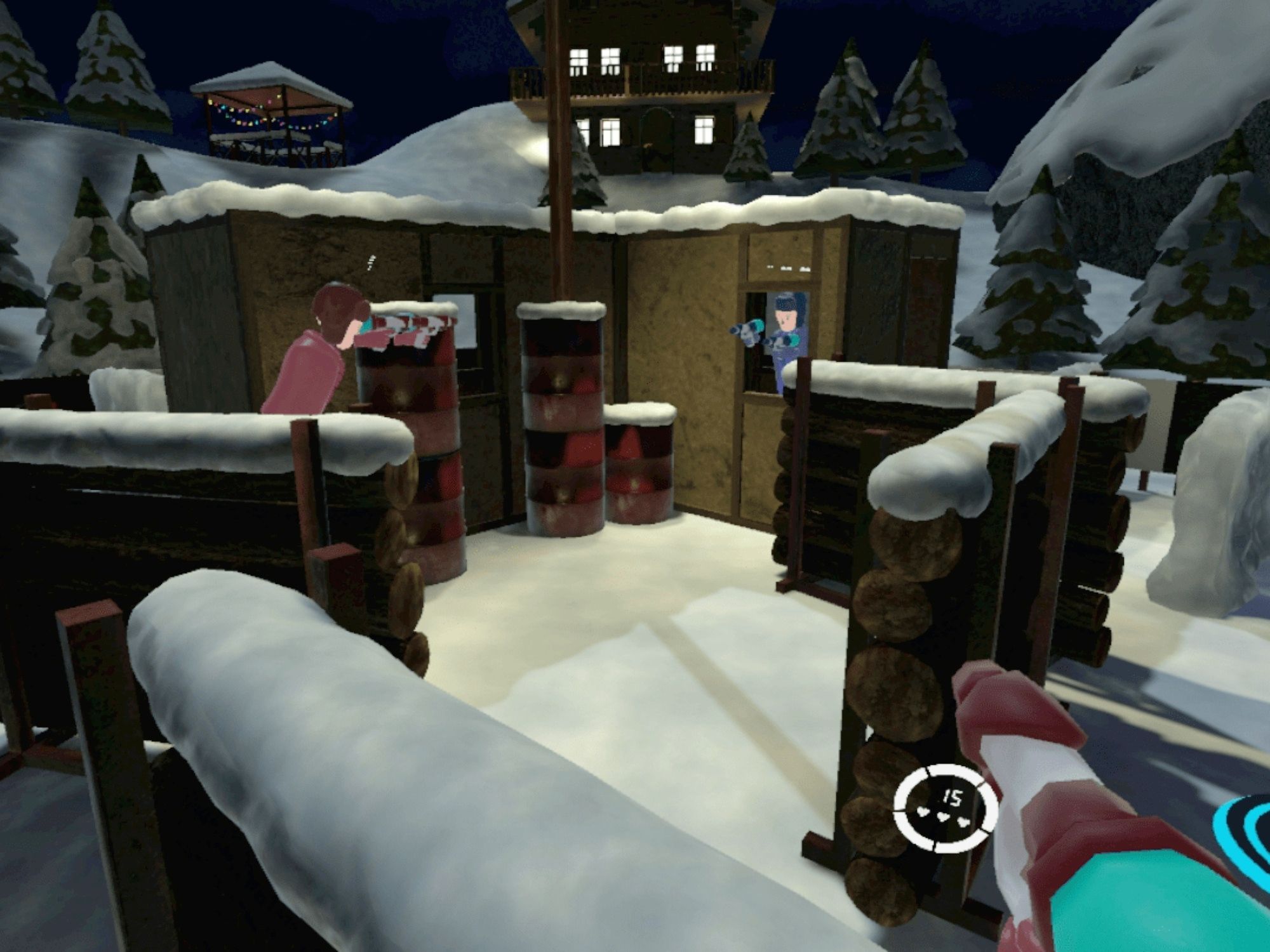 Wirtualna przygoda: Doświadcz ekscytującego zimowego świata pełnego przygód i zabawy na śniegu.