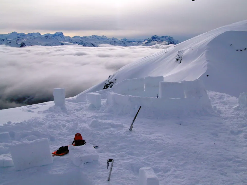 Davos Iglu bauen