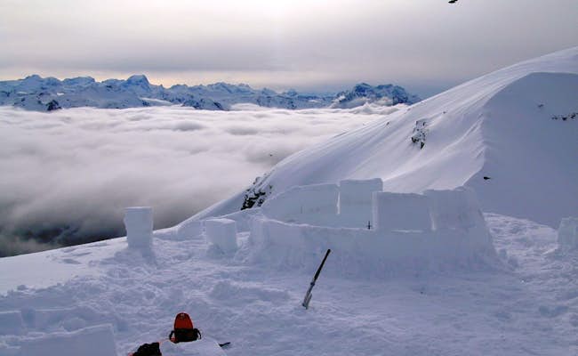 Costruire un igloo (Foto: La mia Svizzera)